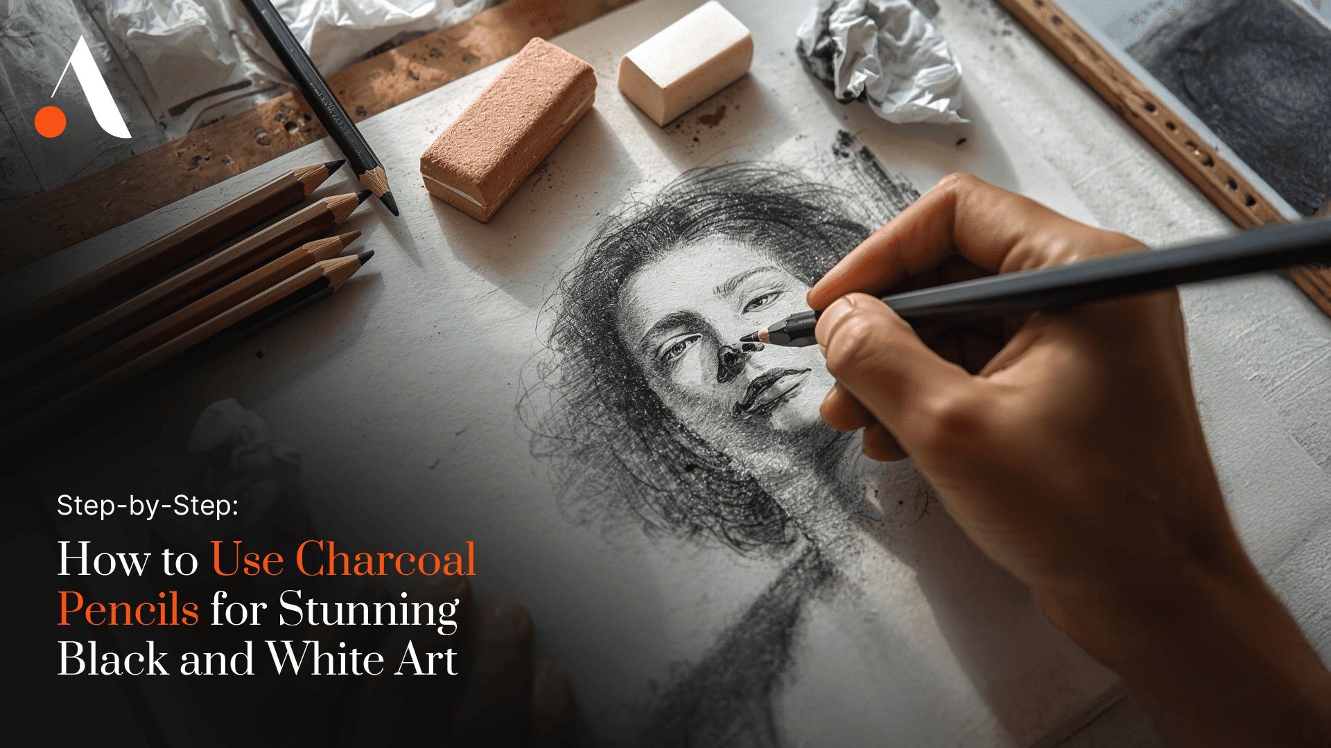 Step-by-Step: How to Use Charcoal Pencils for Stunning Black and White Art
